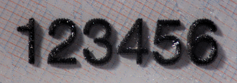 Echtheidskenmerk tactiele element CAN nummer