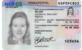 Voorkant verblijfsvergunning asiel